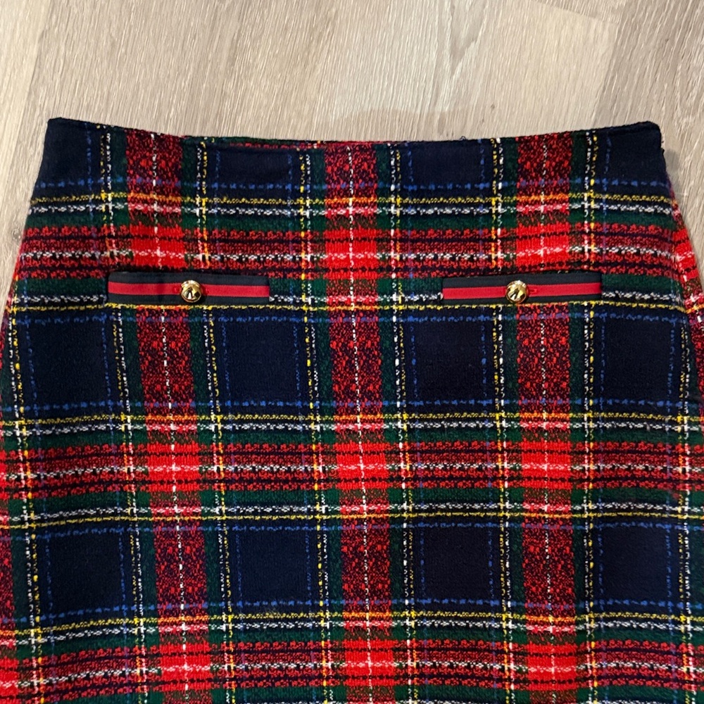 Talbots Plaid Mini‎ Skirt - Picture 2 of 6